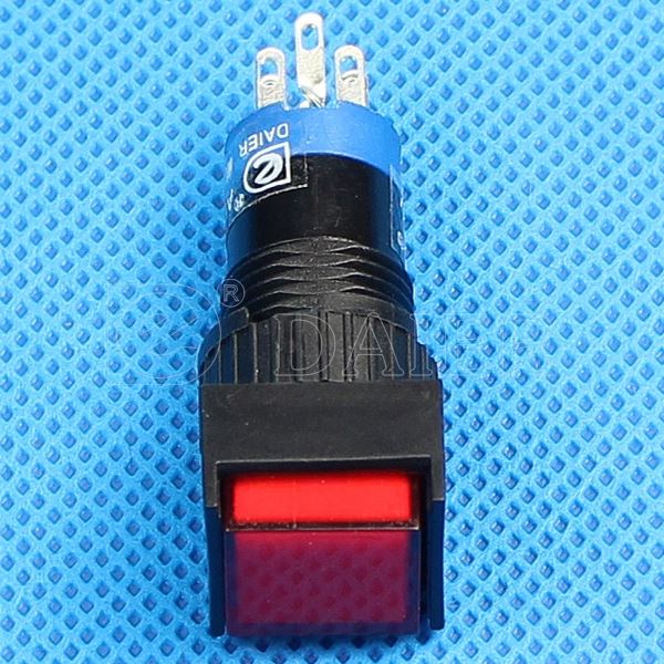 12mm Lathicng Lighted Push Button Switch