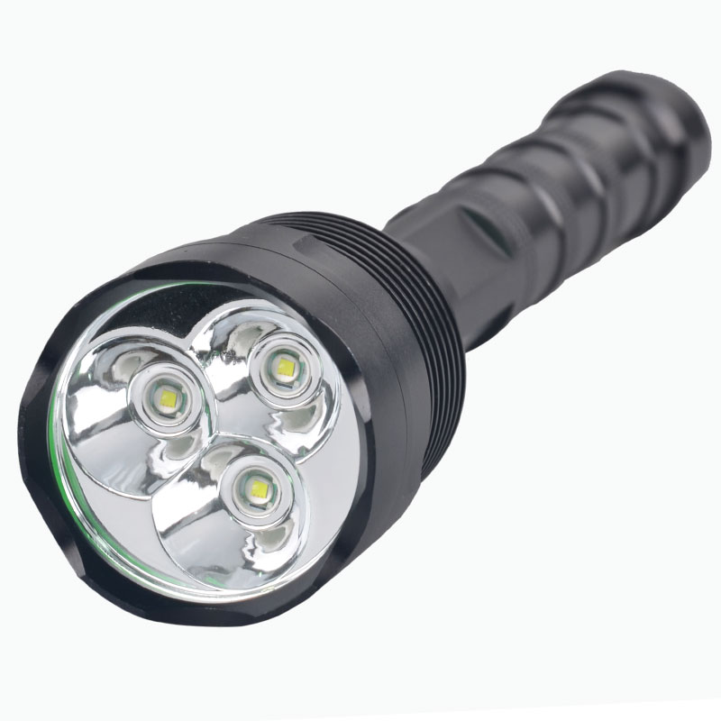 Most Powerful 30w 5000 lumens 3 xml-t6 18650 battery Tactical Flashlight