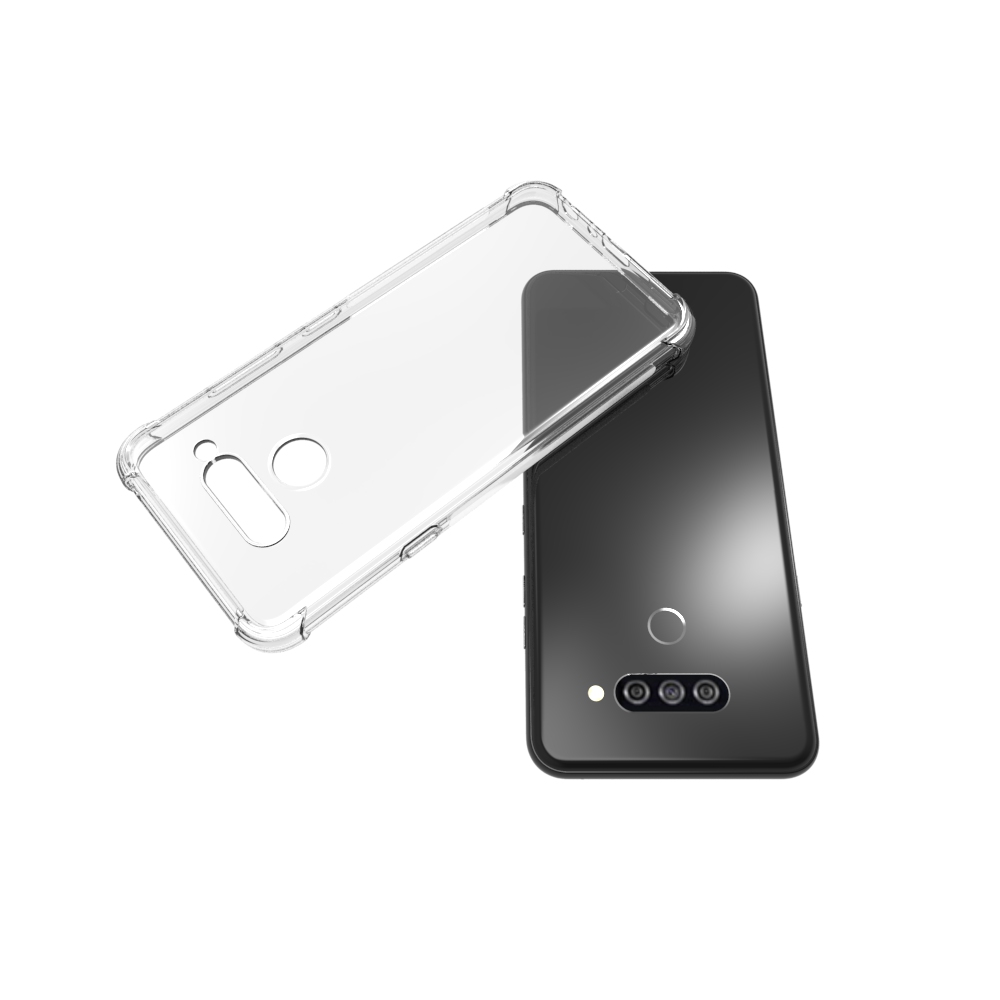 Factory supplier soft  case For LG Q60 Transparent Shockproof  Tpu cover