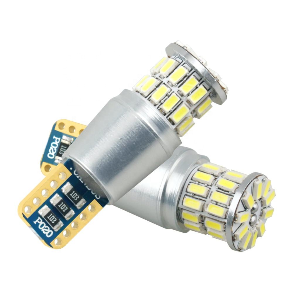 2019 New Arrival Car Canbus Led Bulbs Amber T10 38Smd 3014 Light