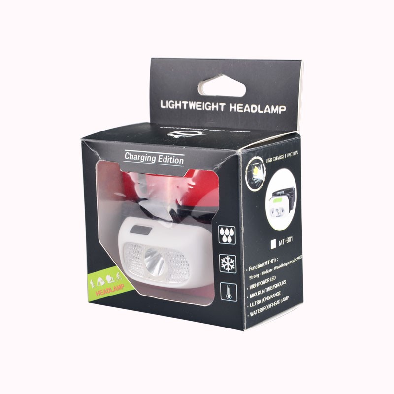 Rechargeable Motion Sensor Led Outdoor Camping Light Projector Led Headlight