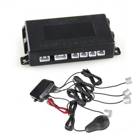 Car Buzzer Parking Reverse Radar Backup 4 Sensor System