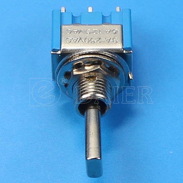 6.4MM Single Pole 3Pin 3-Way Toggle Switch ON OFF ON Momentary