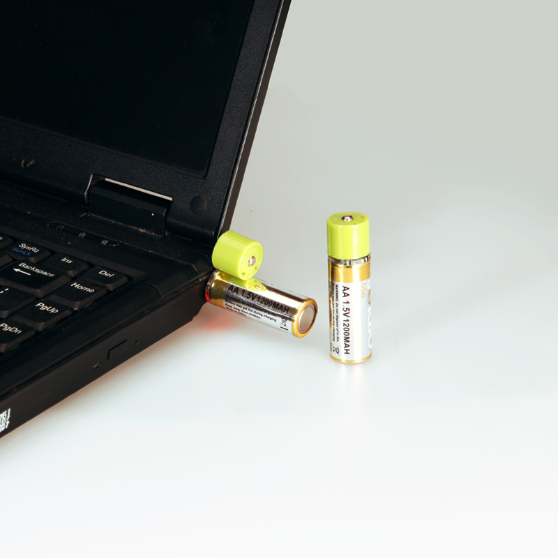 Factory Price USB Rechargeable Battery 1.5V AA Re-Use Battery