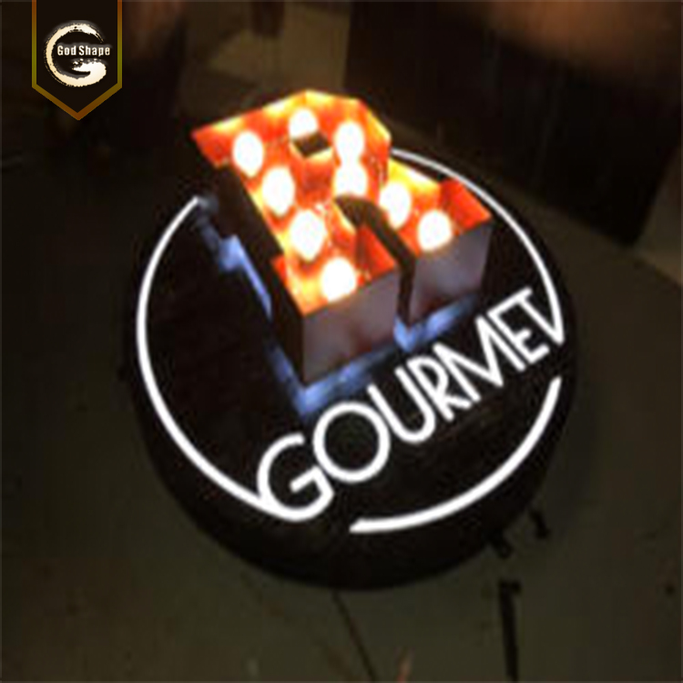 Company signs office signs led acrylic light Front Lit LED Shop Sign outdoor 3d acrylic front lit led shop sign