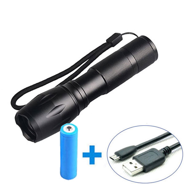 G700 Flashlight USB Led Torch High Power Led Flashlight With USB Charger
