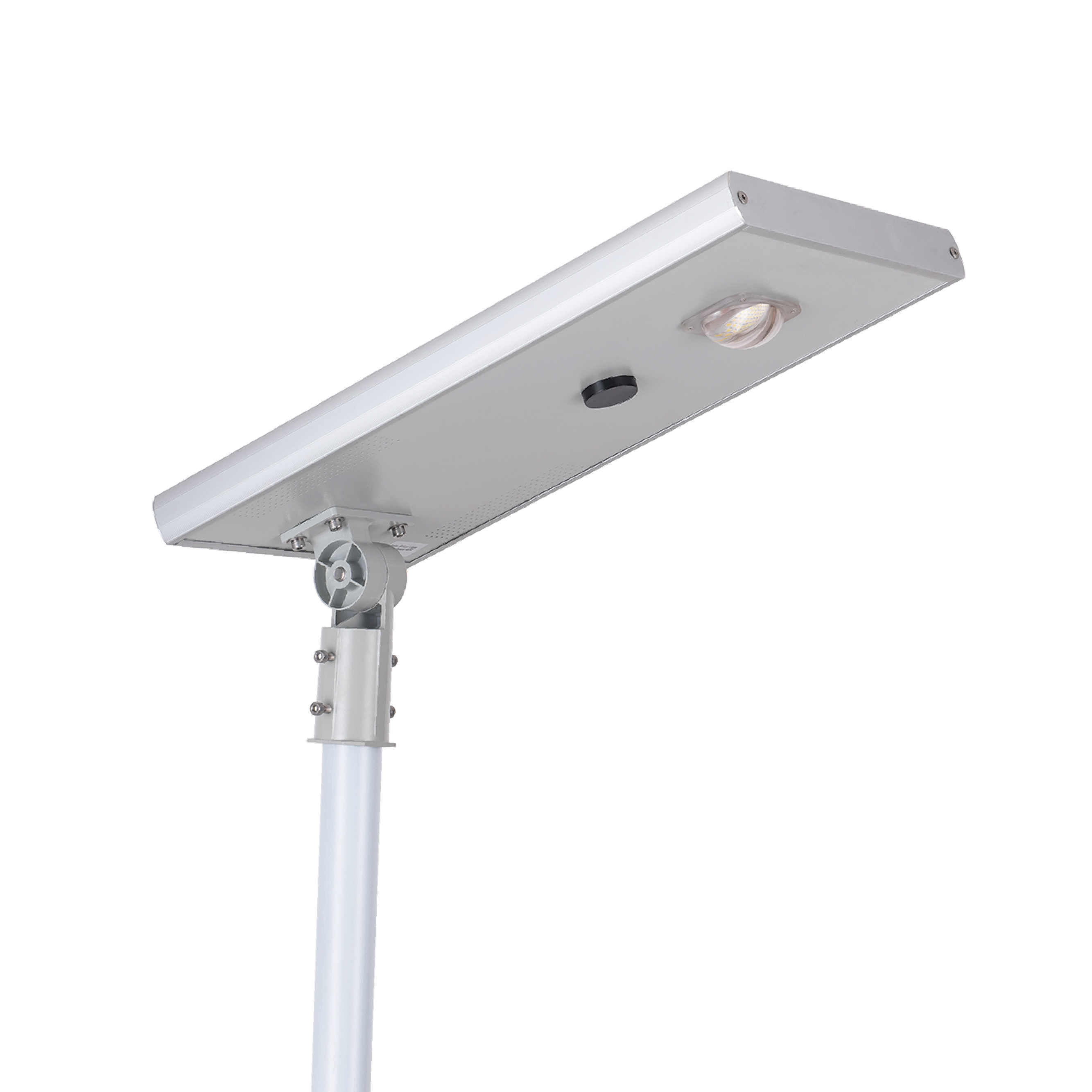 Aluminum 100lm/w Ip65 E40 30 Watt Bulb High Power Post 50 Watts Outdoor Led Solar All In One Street Light Module Lens