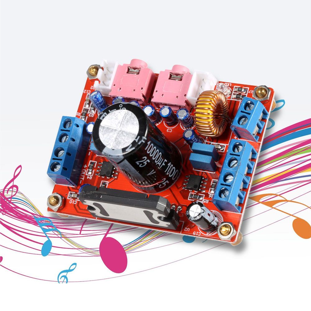 2016 New Upgrade Sound Quality Car Audio Power Amplifier Board Stereo 4*50W with BA3121 Denoiser DC 12V