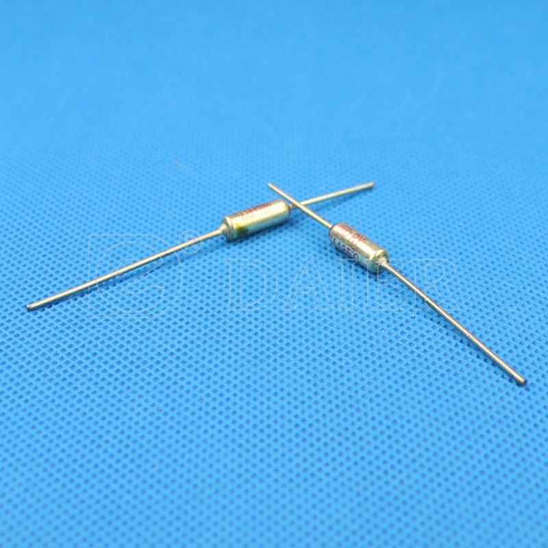 15A Mini Metal Temperature umi Thermal Fuse With Lead