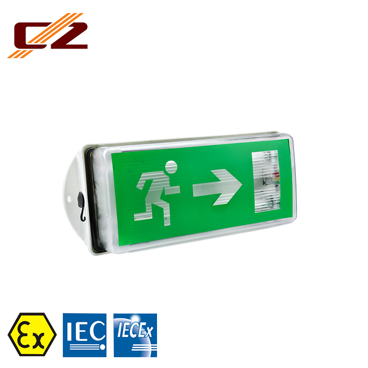 Manufacturing IECEX ATEX Certified Explosion-proof 3W LED Emergency Exit Light