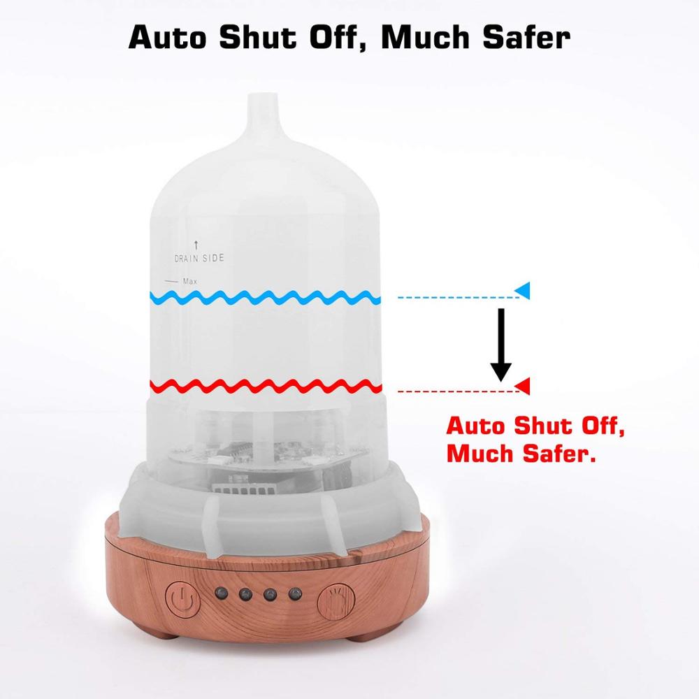 Glass Wood Diffuser Glass Bottle for Reed Glass Perfume Diffuser