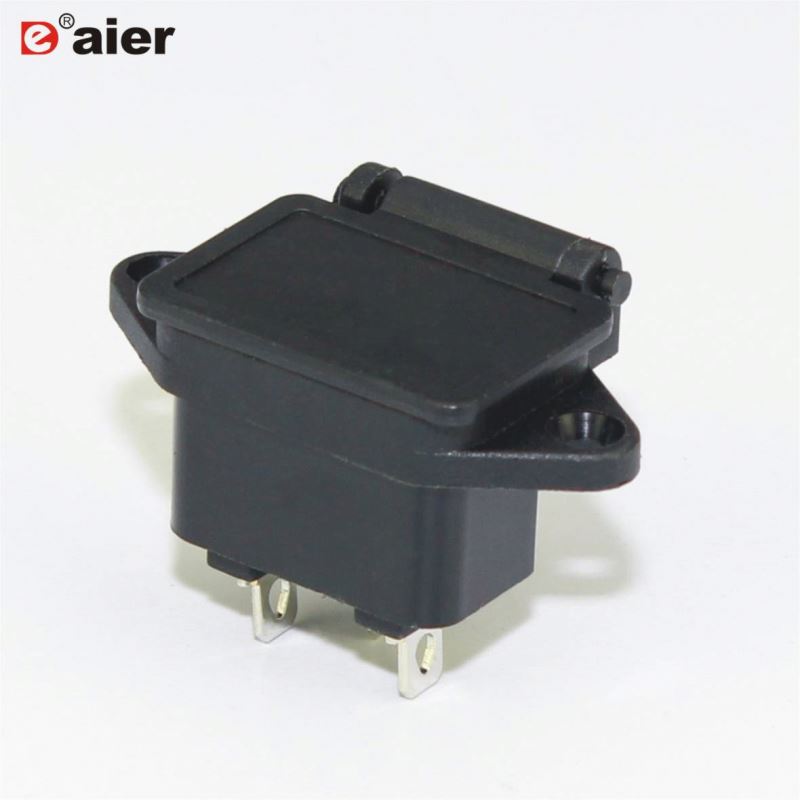 High Quality 3-pin plug flush mount socket
