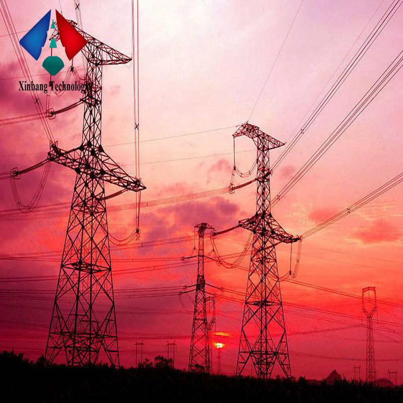 china electrical equipements suppliers 33kv tower electric galvanized 10-220kv transmission power line steel tubular pole