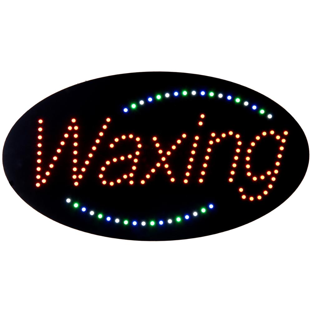 15''*27'' Indoor Waxing LED Open Sign Advertising Display Board with High Brightness On.Off/Flashing Mode