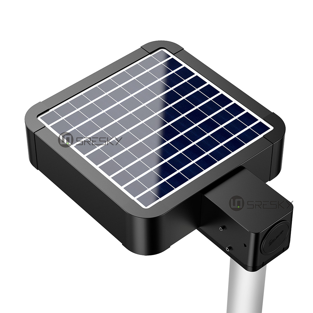 sresky IBOX 1500 lumen Todo en una luz de calle solar outdoor light with motion sensor