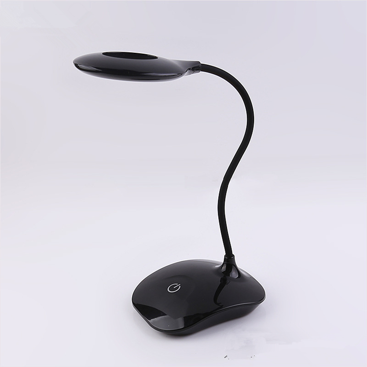 Portable folding touch control led table desk lamp with16 led