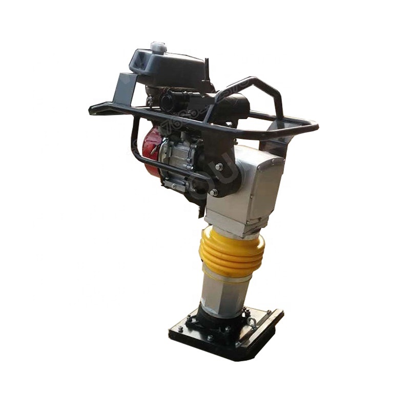 vibrating soil tamping rammer for housing job sites