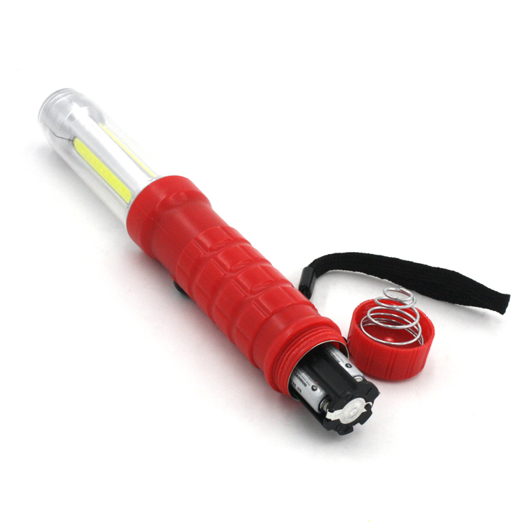 Ningbo Goldmore LED+3COB emergency traffic warning inspection flashlight