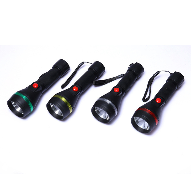 Hot Sale Most Practical AA LED Portable Super Bright Outdoor Emergency Tactical Torch Flashlight Exclude Battery