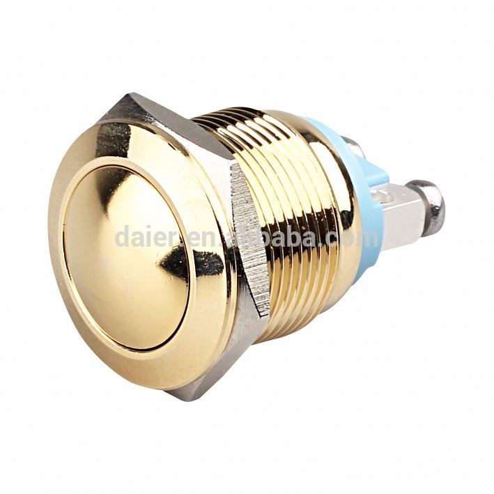 Waterproof 19mm Pushbuttons, Spring Return
