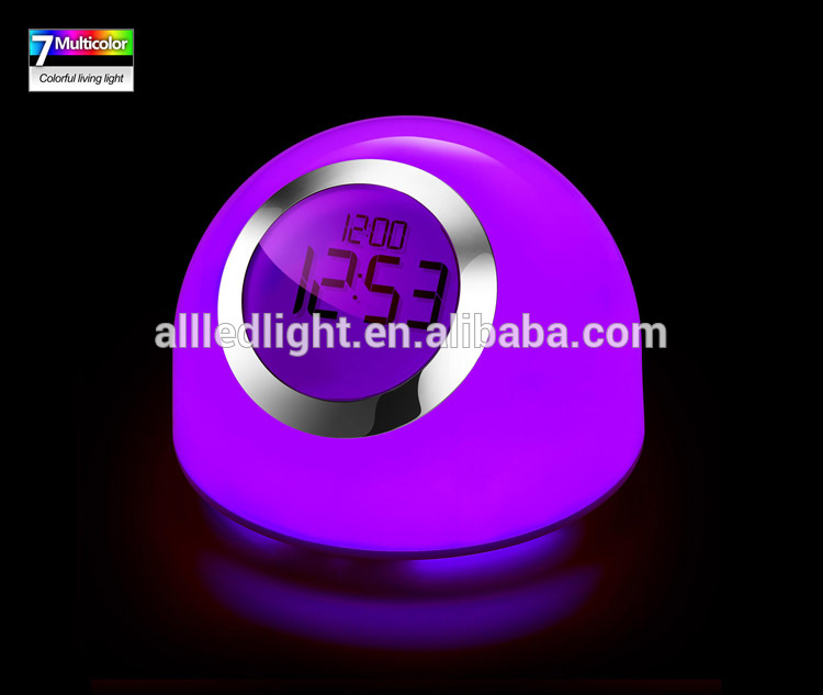 hotel table lamp with Digital Alarm Clock Lava Lamp & Night Light