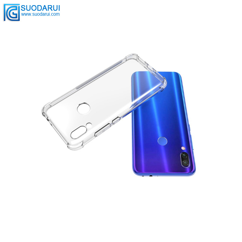Transparent soft Tpu case clear case For Xiaomi Redmi 7 Shockproof Clear Cover