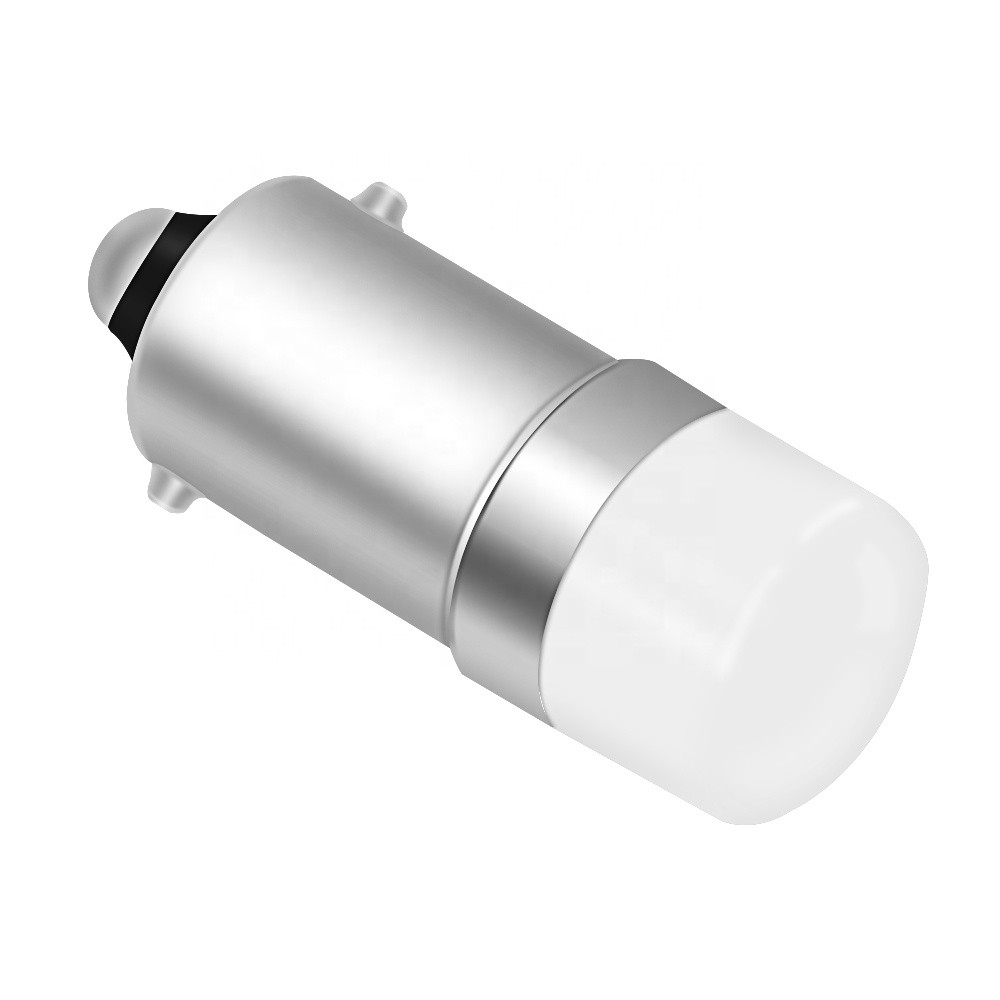 T-1 Based Ba15D Nvis Double Bottom Contact Ba9S-1Smd-3030 Signal Lamp 3/4 Mid Flange Base Led Bulb