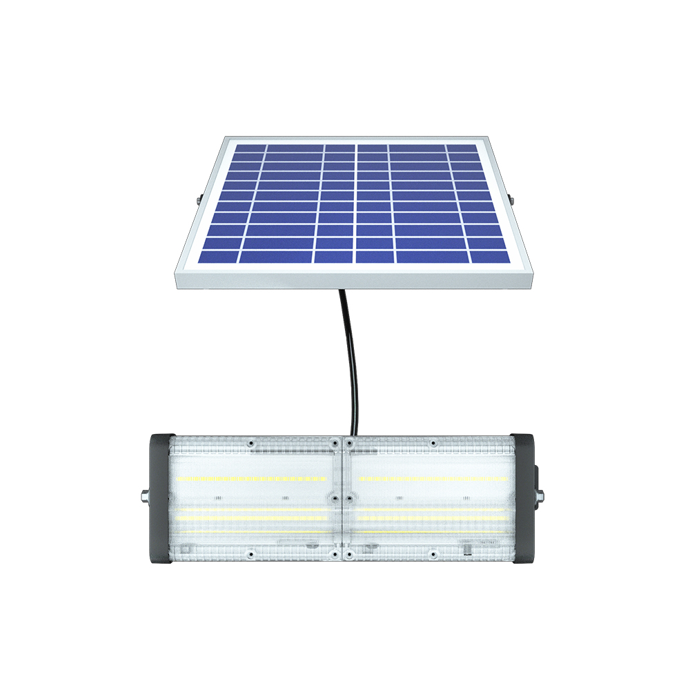 Outdoor aluminium alloy step lamp solar decorative led wall sconce