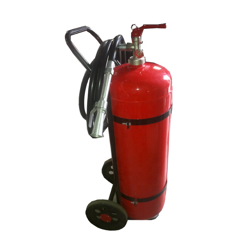 25kg trolley dcp fire extinguisher  wheeled dry powder fire extinguishers