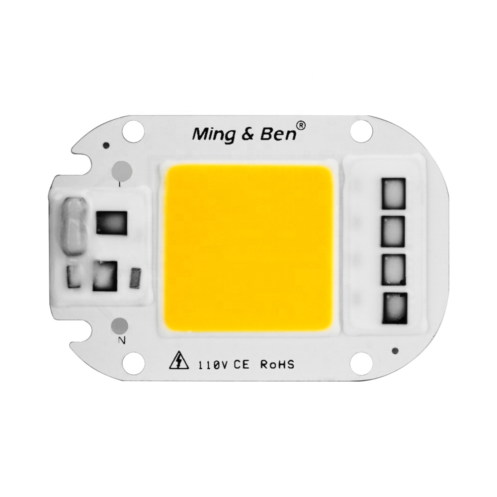 Driverless COB Led Chip 20W 30W 50W 110V 220V AC Cob Led Chip With Nature Color