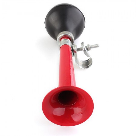 Bicycle Bike Cycling Retro Metal Air Horn Hooter Bell Bugle Rubber Squeeze Bulb