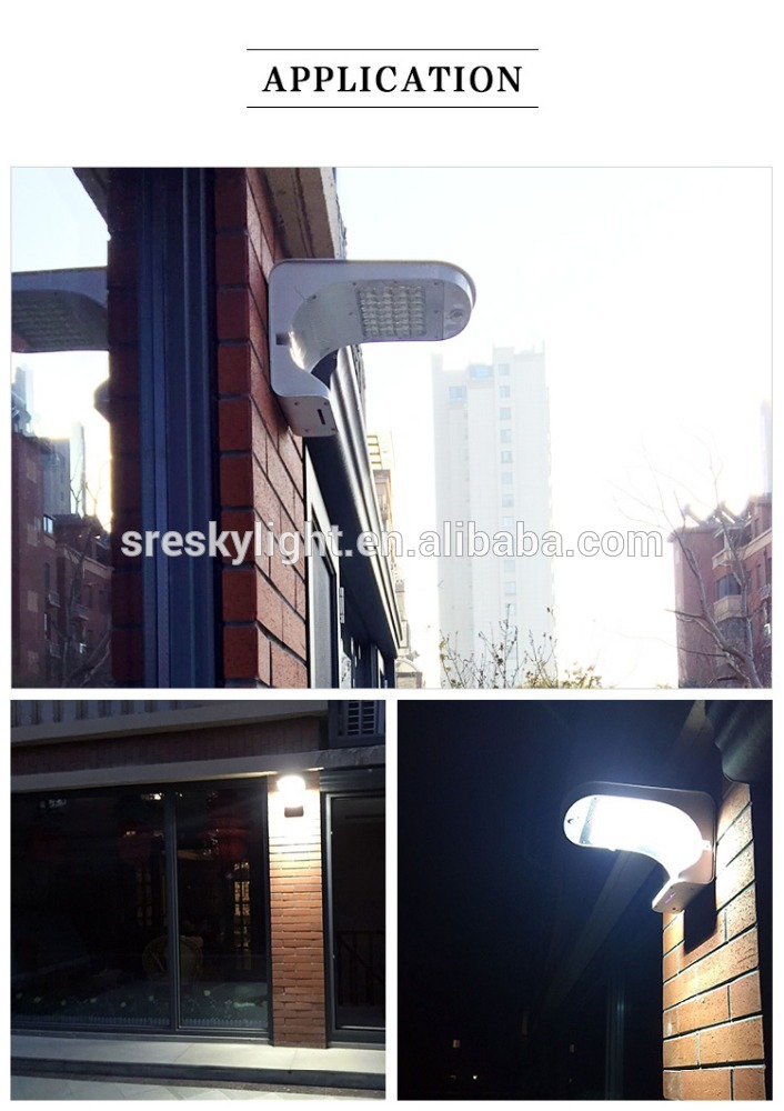 Exterior Solar Wall Lighting Garden Decoration