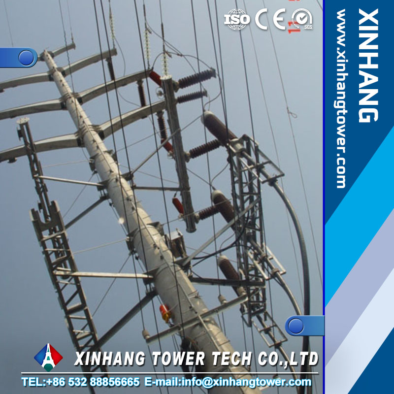 500KV Hot dipped galvanized transmission line