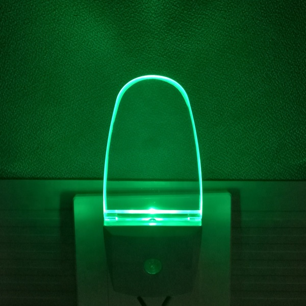 American Plug In LED Lamp Night Light with Auto Sensor for Baby Room