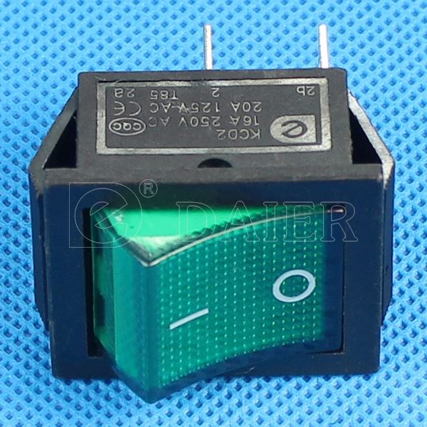 2 Position Double Pole Single Throw ON OFF Rocker Switch For Heater