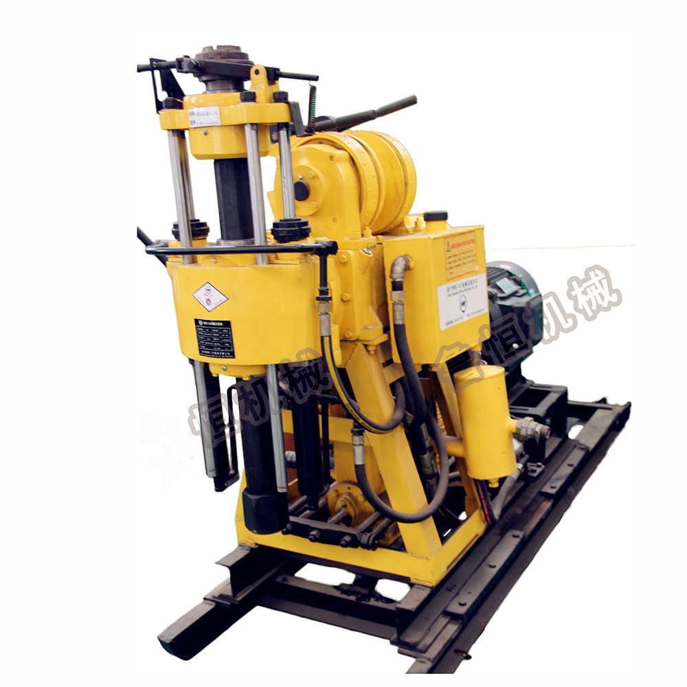 Cheap 200m bore hole portable rotary water well drill rig for sale