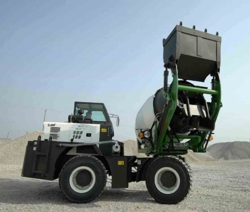 1.8 Cbm Self Loading Cement Mixing Mini Mobile Concrete Mixer Truck Factory Price