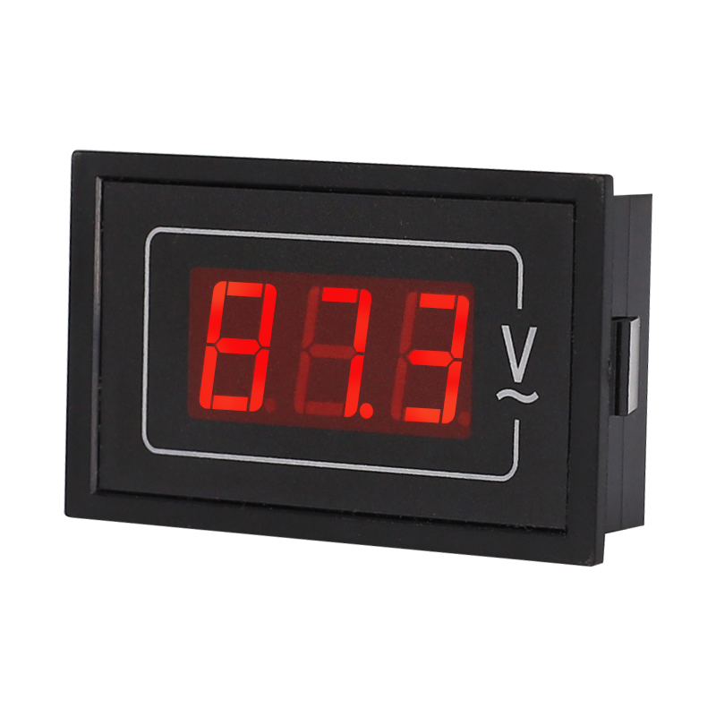 AC 80-500V High Precision LED Digital Display AC Voltmeter Amp Volt Current Meter Tester