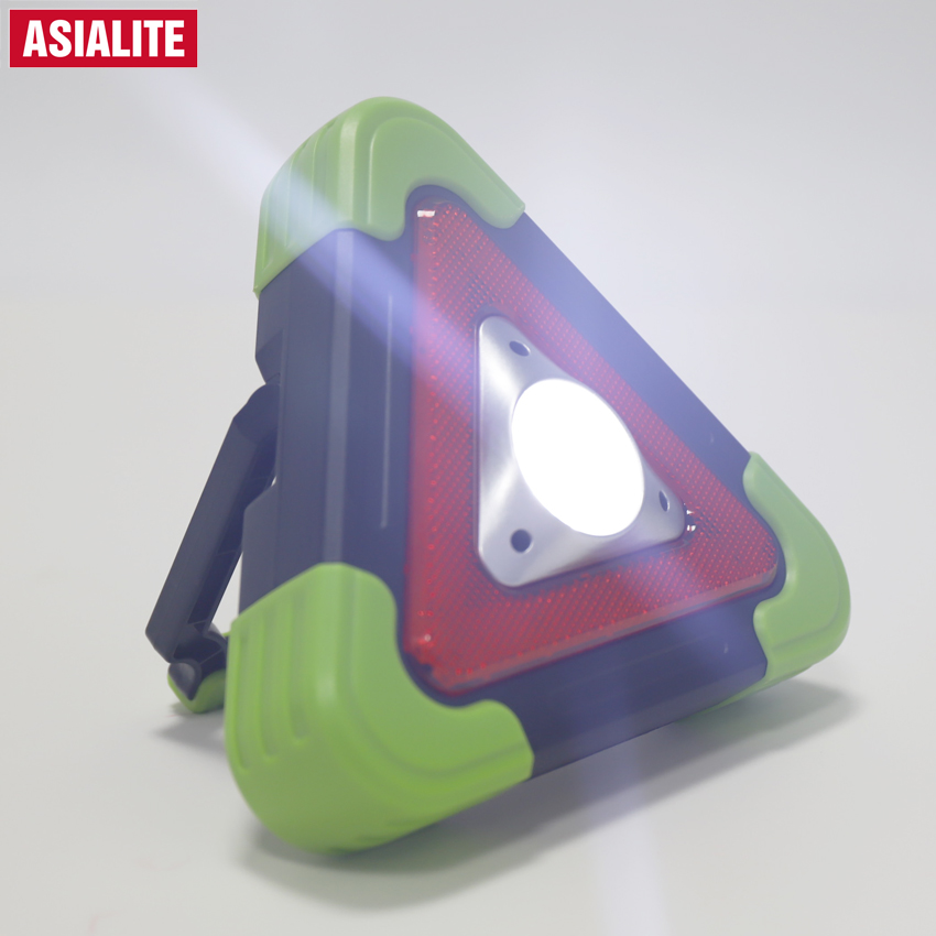 Triangle Emergency police road safety red strobe flashing car traffic led warning light Emergency Lights