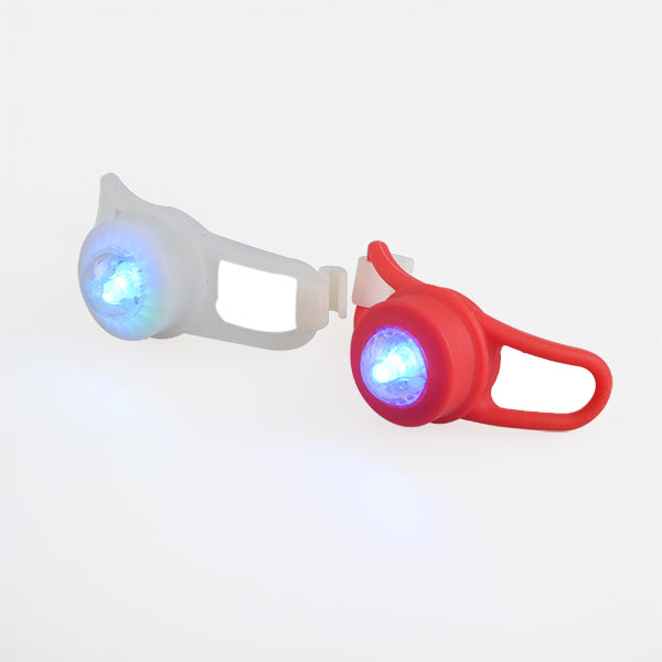 Silicone Rubber Colorful Flashing LED Light for Bike