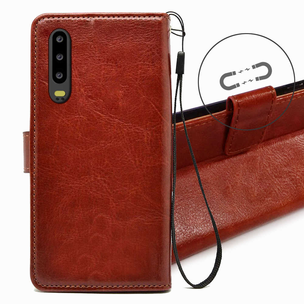 PU Luxury Leather Flip Case for Huawei P30 Pro Wallet Book Cell phone Case