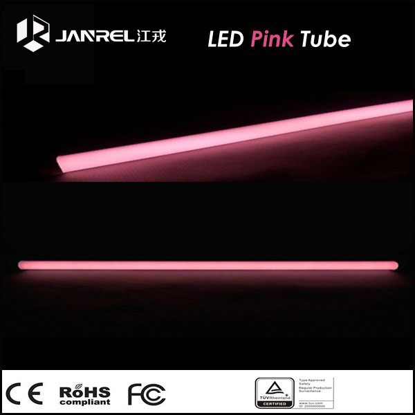 factory price 9w 14w 18w 22w t8 led pink meat tube