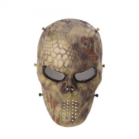 Tactical Skull Mask Airsoft Paintball Full Face Protection Safety CS War BB Game