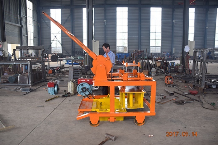 cement manual automatic interlocking fly ash brick machine