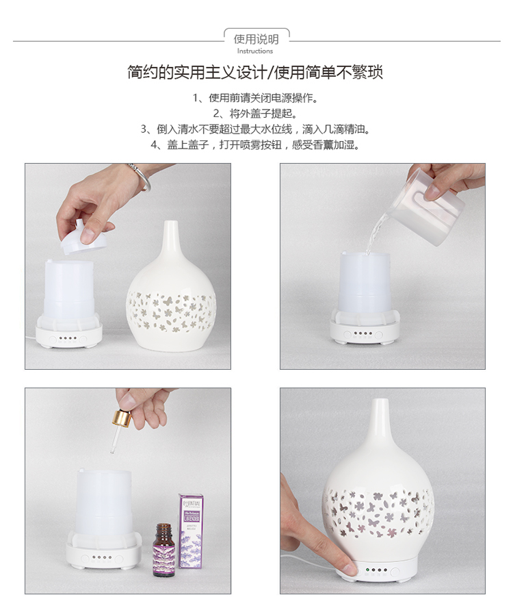 Aroma Diffuser Glass Bottle Commercial Ultransmit Aroma Diffuser