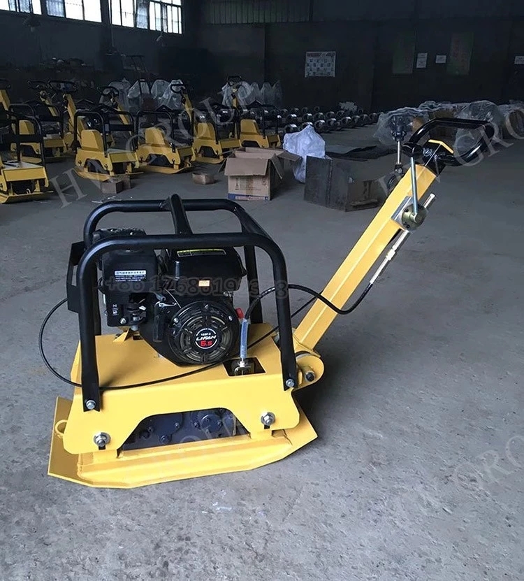 electric motor vibration plate compactor for home pavement