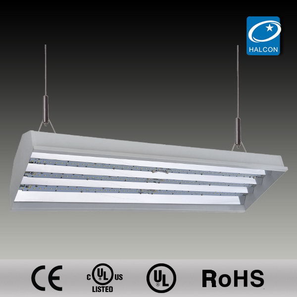 factory 100w 150w 200w 300w 400w led linear high bay light, UL CE RoHS LVD EMC lighting fixture for school/office/supermarket