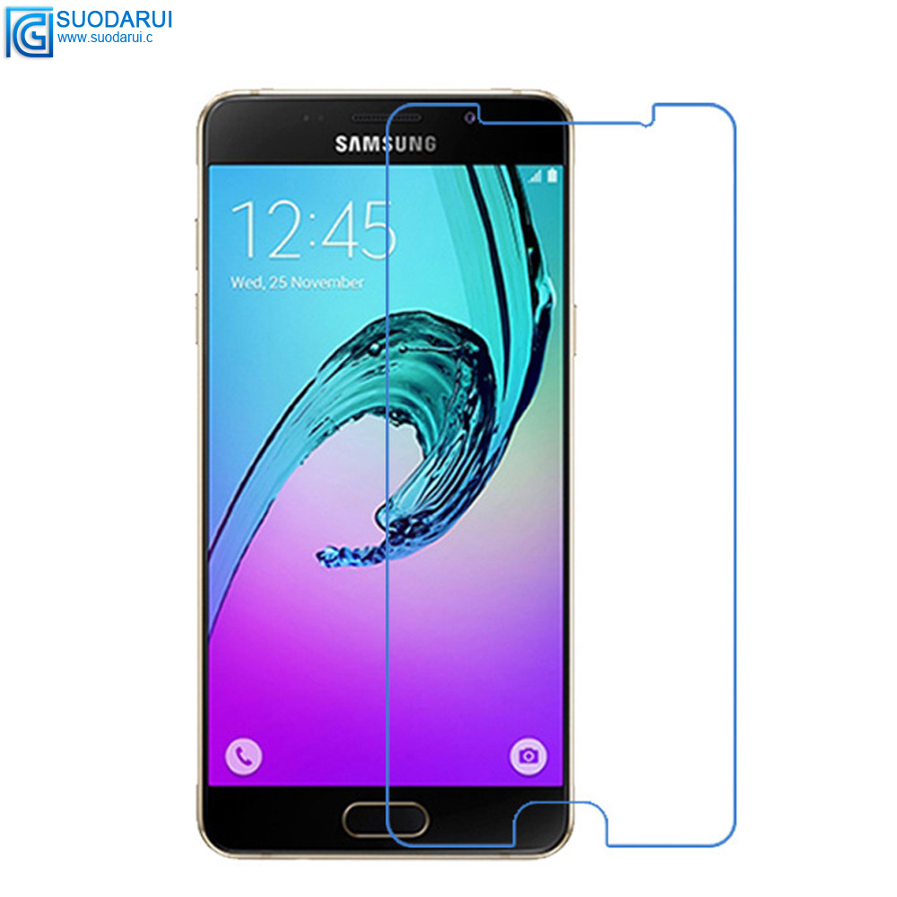 Tempered Glass Screen Protector for Samsung Galaxy A3 A5 A7 2017 9H 2.5D 0.26mm HD Transparent Film