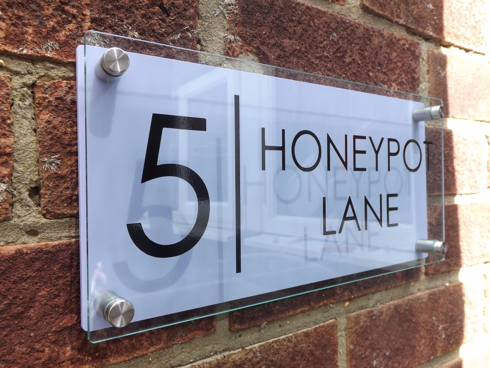 Square Changeable plastic or metal sign nameplate for door,  room signage