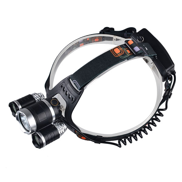 5000LM XM-L T6 LED Headlamp Plastic Head Light Torch 2 X 18650 Battery + Charger